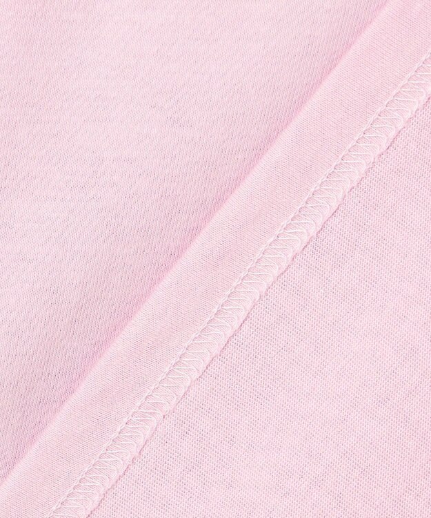 ANY KIDS おけいこモチーフ刺繍入り 長袖Tシャツ ラベンダー（うさぎ×バレエ）