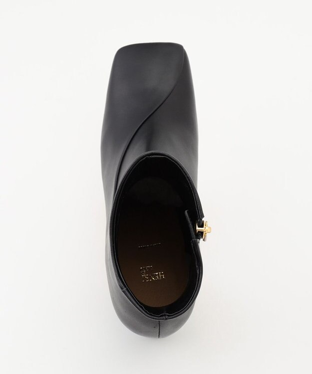 BEIGE， 【一部店舗限定】HENRI EN VARGO / FAYE　ショートブーツ Black