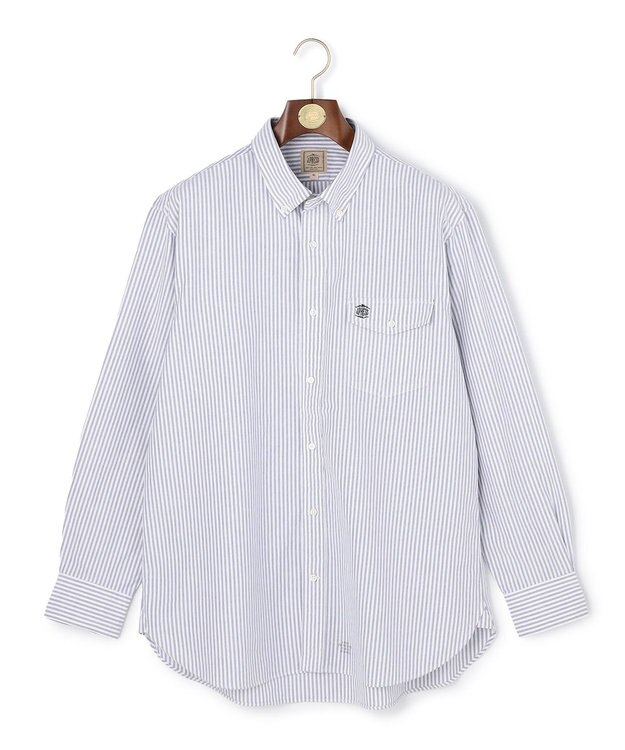 J.PRESS MEN 【KING SIZE】【IVY SHIRTS / 8色展開】オックスフォードオーバル シャツ /B.D. ネイビー系1