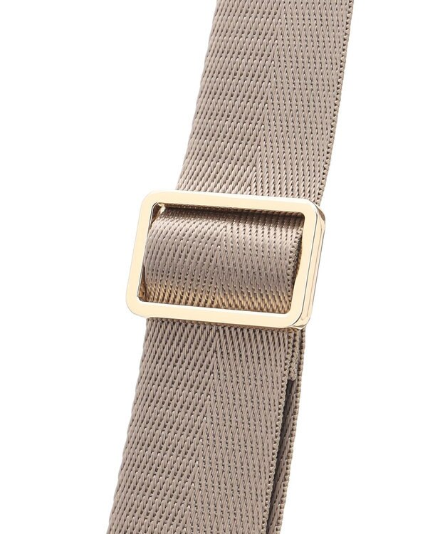 23区 ドロ－ストリング ショルダーバッグ(L) ベージュ系