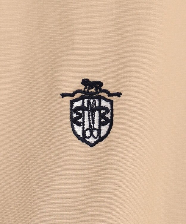 J.PRESS MEN TCポプリン ジップアップ デッキブルゾン ベージュ系