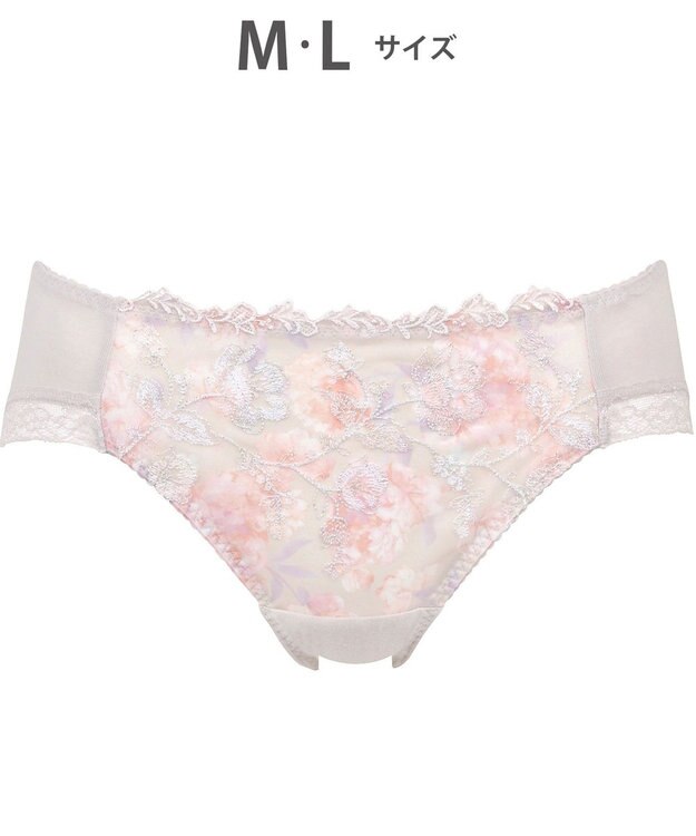 Wing ペアショーツ【重力に負けないバストケアBra】はきこみ丈あさめ　ウイング／ワコール　KF2308 グレー