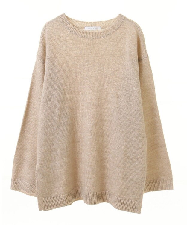 Green Parks ＳＥＴ２点　ニットキャミ＋ニットチュニック Brown Mixture