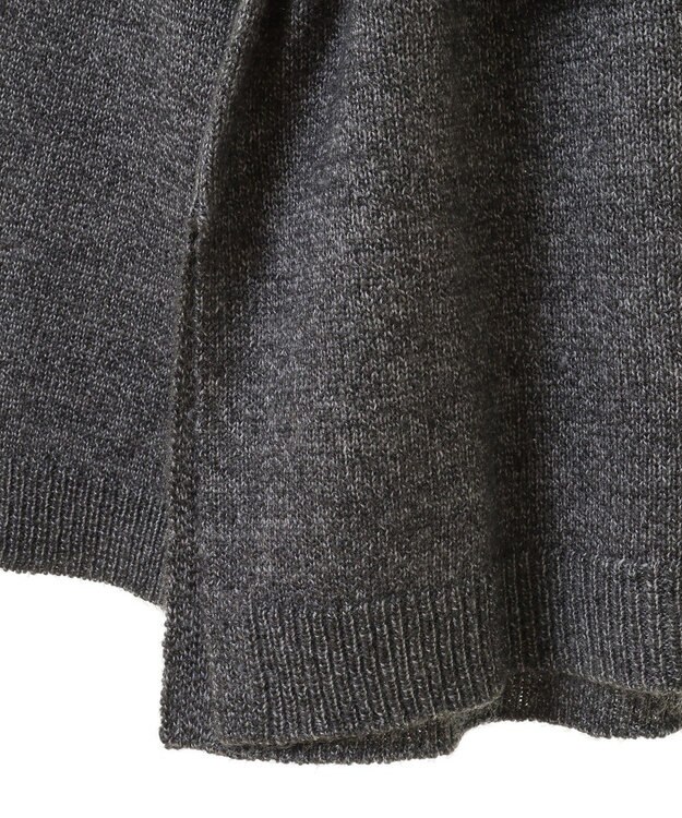 Green Parks ＳＥＴ２点　ニットキャミ＋ニットチュニック Gray Mixture