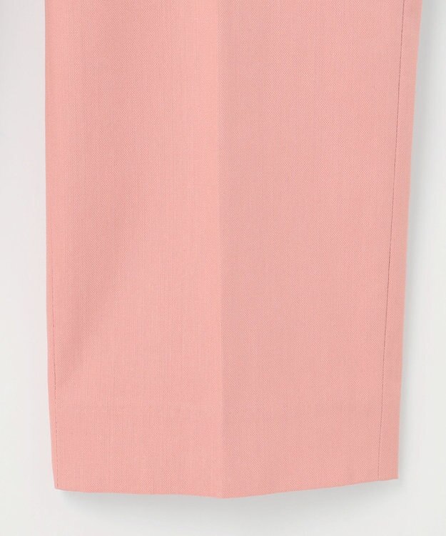 自由区 【接触冷感・UVカット・吸水速乾】シェルタリングオックステーパード パンツ ピンク