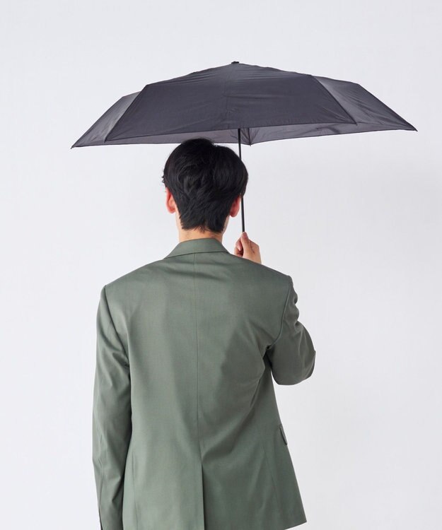 MOONBAT Magical tech(マジカルテック) 超軽量 折りたたみ傘 72g プレーン UV 大きめ55cm ブラック