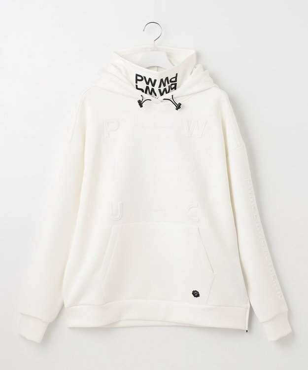 PW CIRCULUS 【MEN】 デタッチャブルフーディー ホワイト系