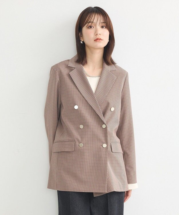 earth music&ecology テーラードジャケット Check
