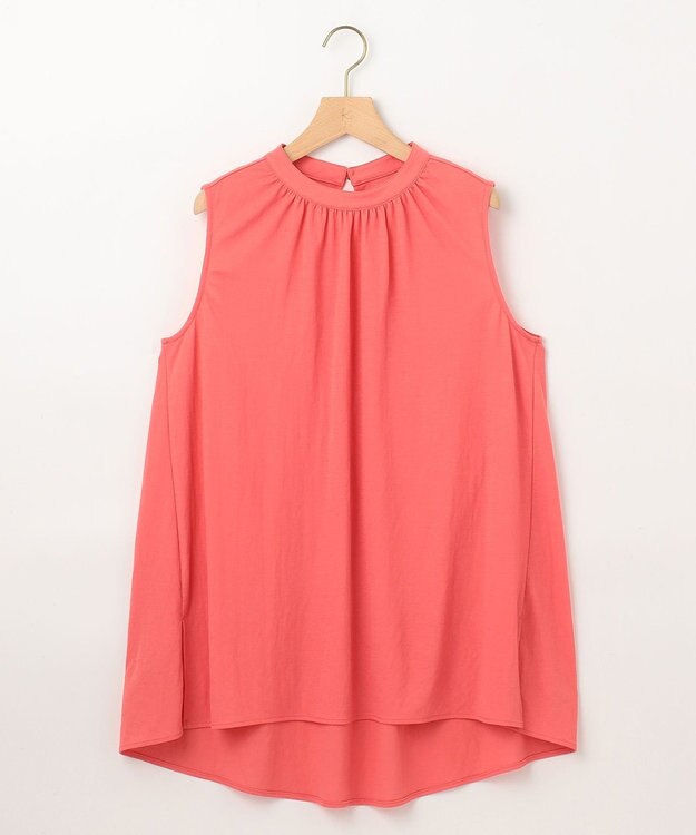 組曲 【速乾】ドライタッチ スリーブレス トップス フラミンゴ系