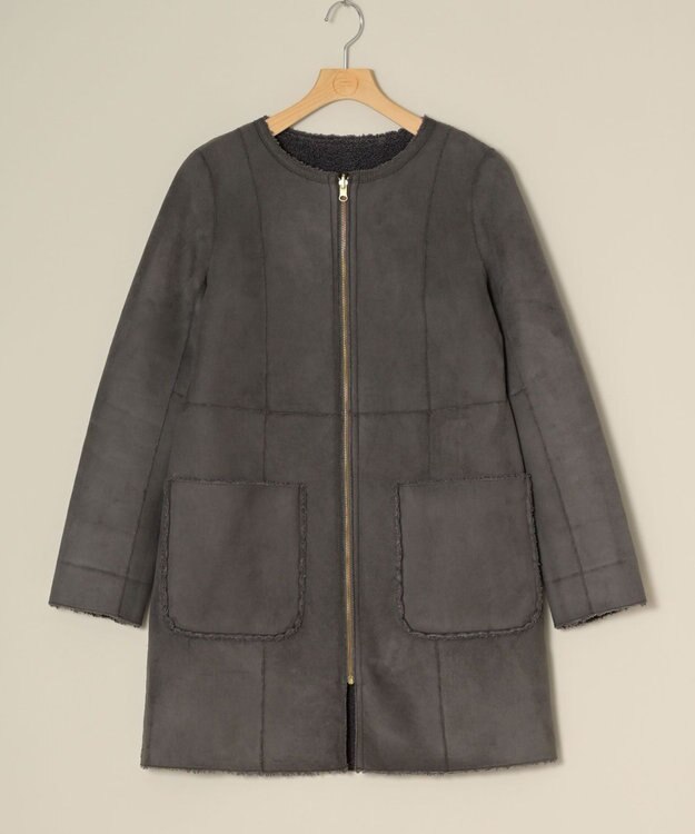 ONWARD Reuse Park 【組曲】コート秋冬 グレー