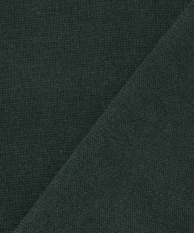 23区 L ニットセットアップ プリーツコンビ ワンピース ダークグリーン系