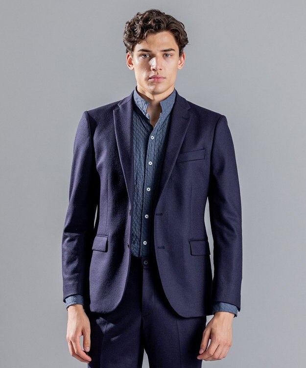 JOSEPH HOMME ミルドスムース　ジャケット ネイビー系