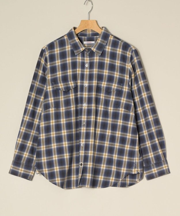 ONWARD Reuse Park 【23区】ブラウス春夏 ネイビー