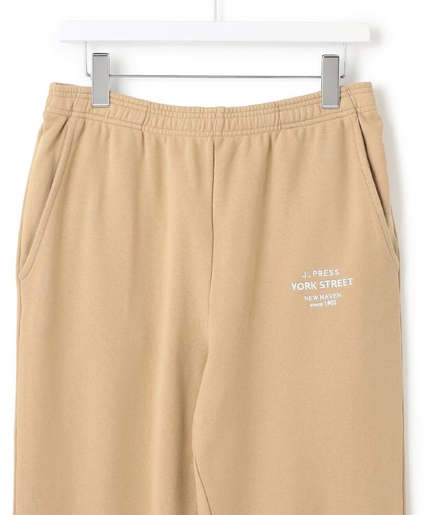 J.PRESS YORK STREET 【UNISEX】ワンポイントスウェットパンツ ライトイエロー系