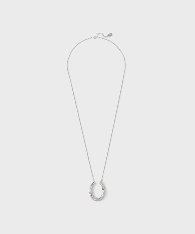 GRACE CONTINENTAL チャンキートップネックレス シルバー