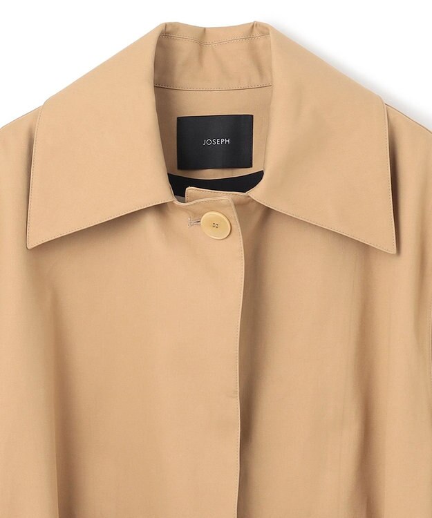 JOSEPH ボンテッドマック　Aラインコート Safari