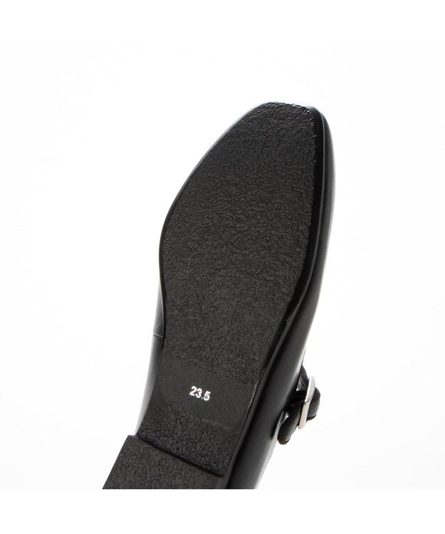 ing <ing>【WEB限定】ストラップフラットシューズ ブラック