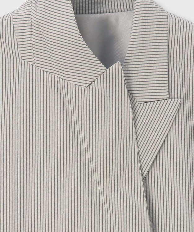 Paul Smith ストライプ シアサッカー ダブルブレスト ジャケット ベージュ