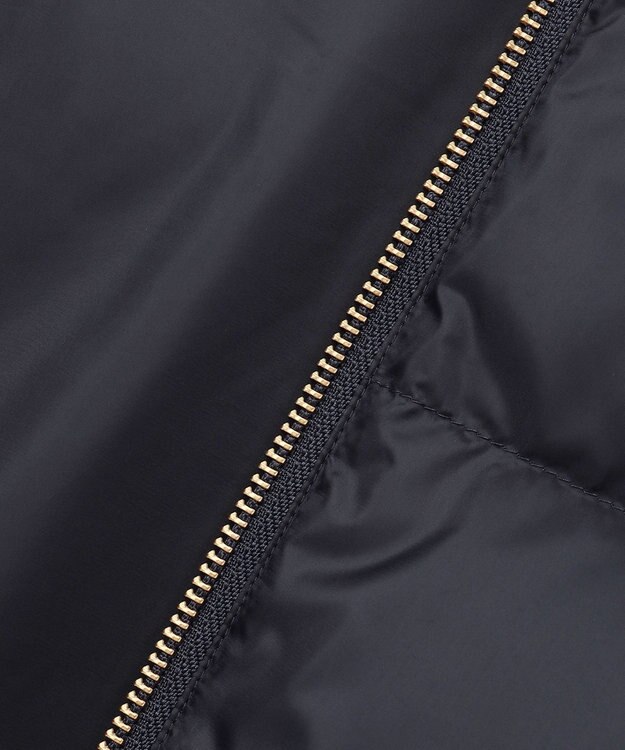 23区 S 【洗える】シレータフタ コンパクト ダウンコート ネイビー系