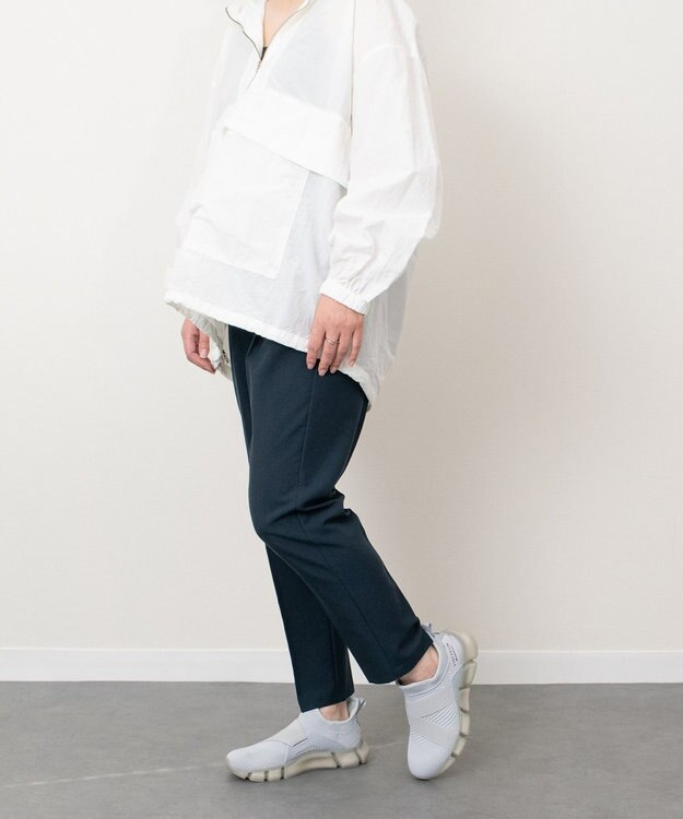 Bridget Birkin 【VINCULUM】エラスティックコラボスニーカー ライトグレー雑材