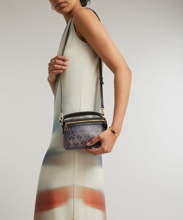 LIBERTY. アイフィス ダスク ナノ ヴァリース クロスボディ バッグ パープル