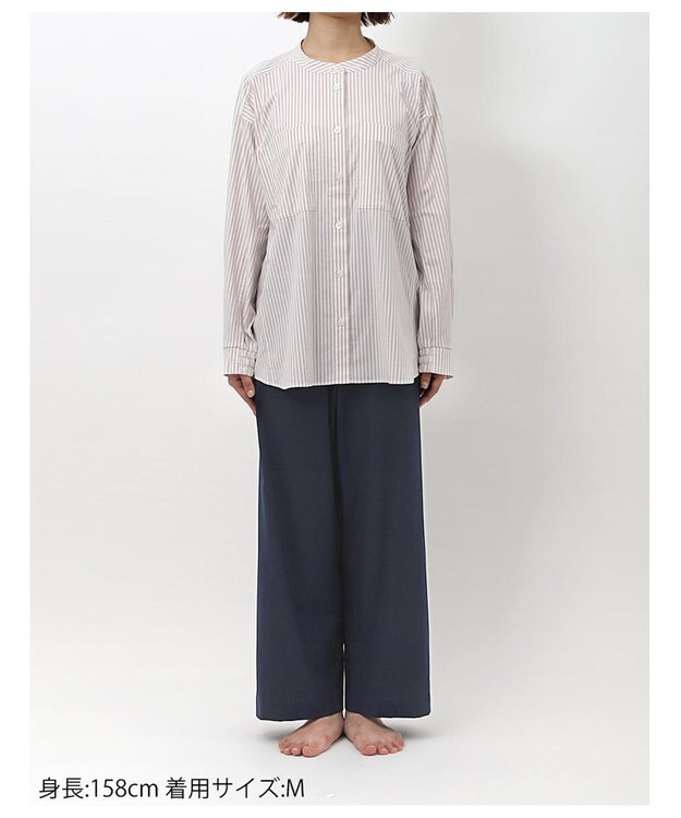 ワコール／睡眠科学 パジャマ 長袖 長ズボン 綿混(本体) ここちよく眠れる 寝返りしやすい レディース YDX509 睡眠科学／ワコール ベージュ