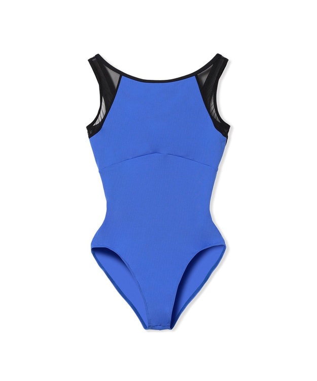 Chacott ノースリーブレオタード ブルー