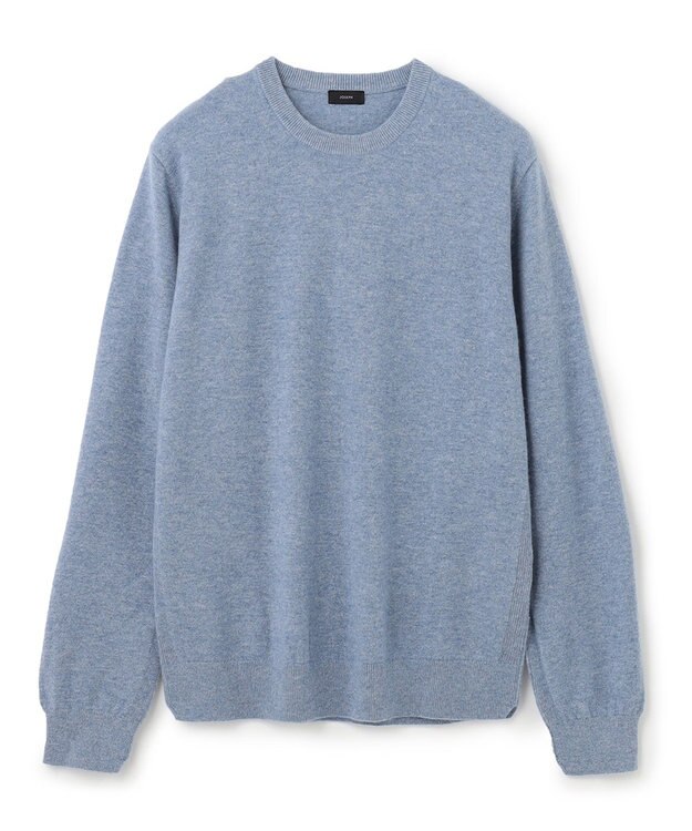 JOSEPH HOMME ピュアカシミヤ　クルーネックニット スカイブルー系