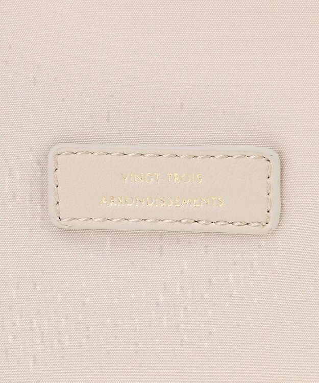 23区 ドロ－ストリング ショルダーバッグ(L) ベージュ系