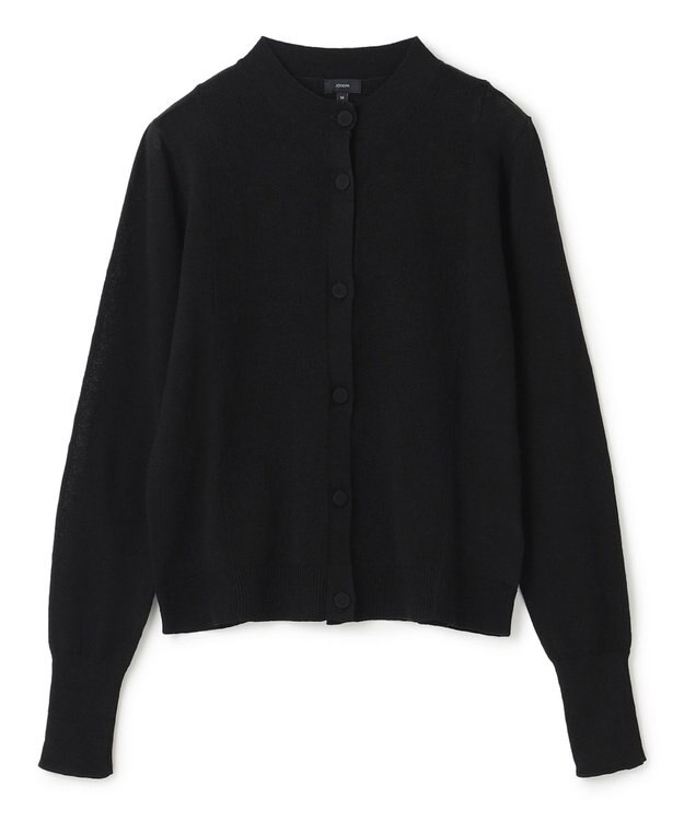 JOSEPH 【洗える】リネンコットン　カーディガン Black