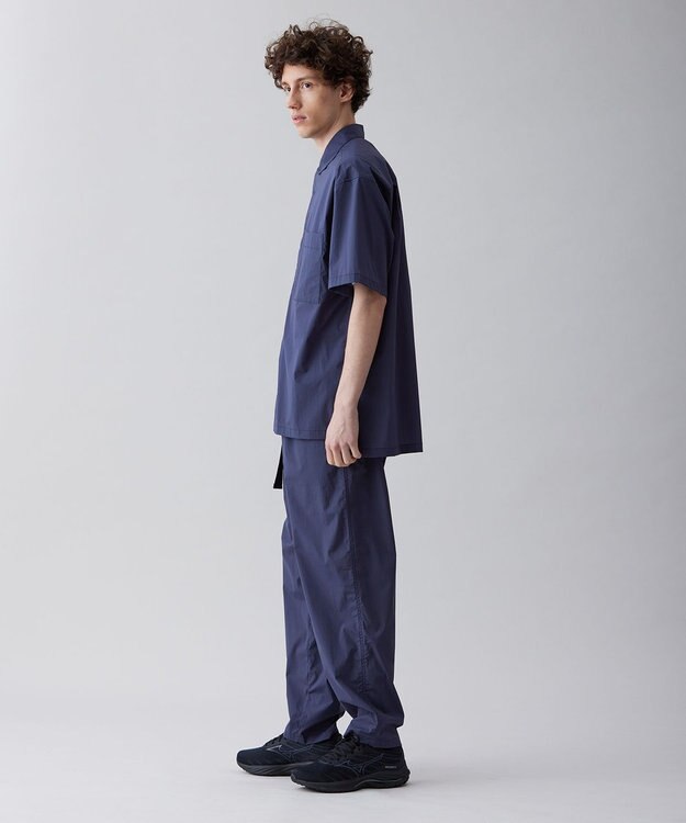 UNFILO MENS LIGHT MOVE 半袖シャツ ネイビー