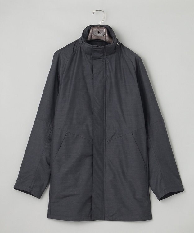 GOTAIRIKU 【ON/OFF兼用】ルミレットウール_スプリングフーデットパーカー グレー系