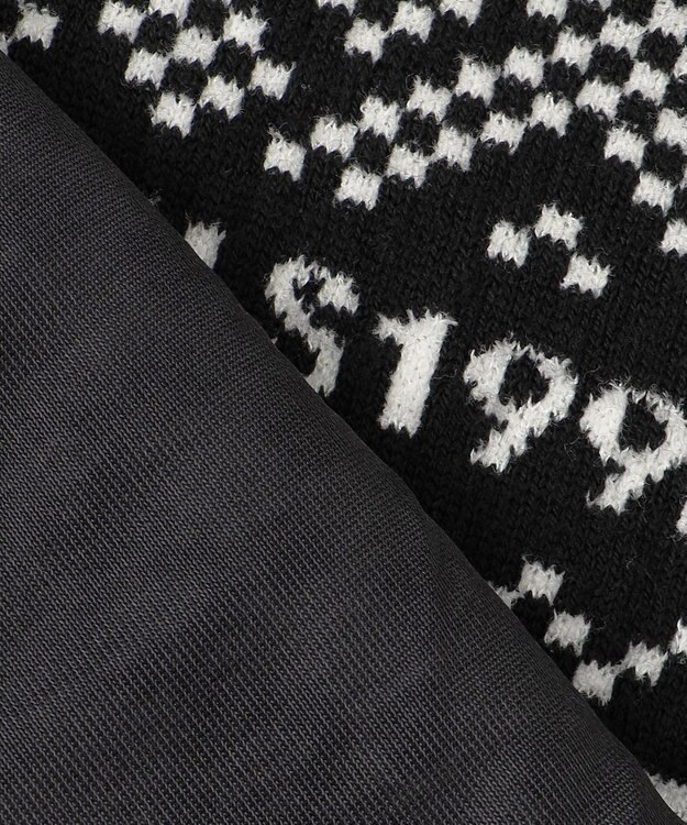 23区GOLF 【WOMEN】【ウォッシャブル】フェアアイル柄ニット ブラック系