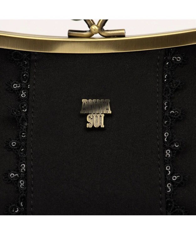 ANNA SUI キューピッドガーデン ハンドバッグ クロ