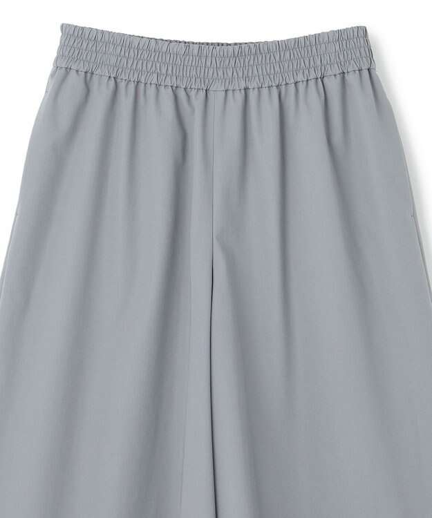 JOSEPH 【洗える】ウェザーコットン　ワイドトラウザーズ Light grey