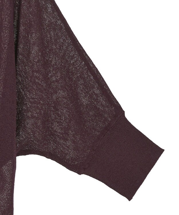 earth music&ecology 【接触冷感】シアードルマンカーディガン Brown