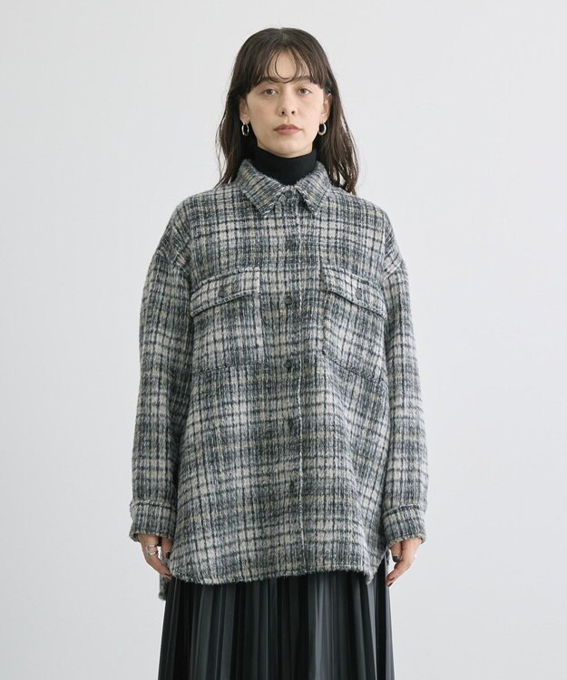 AMERICAN HOLIC シャギーＢＩＧＣＰＯ Ivory