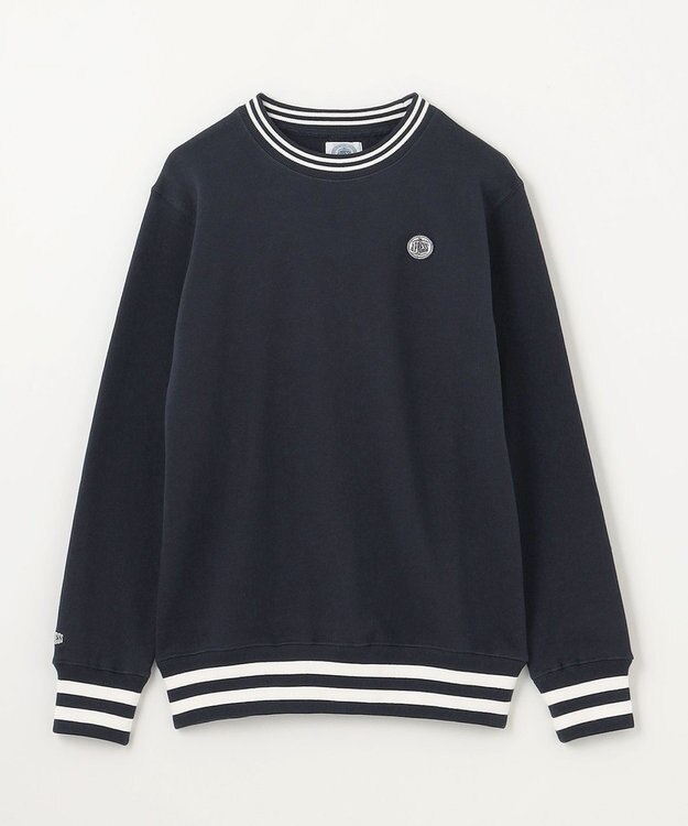 J.PRESS KIDS 【140-170cm】BICOLOR LINE COMBI トレーナー ネイビー系