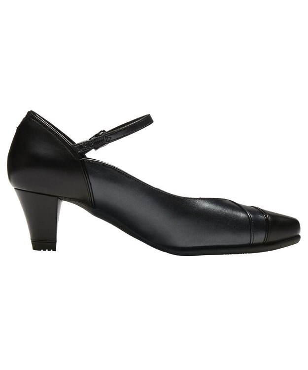 ASICS WALKING ペダラウォーキングシューズ 2E ヒール高5.0cm ブラック系