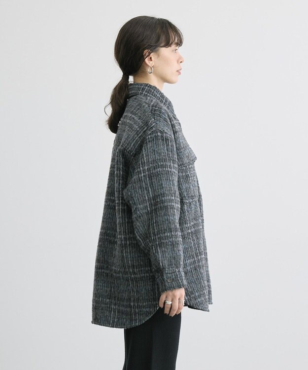 AMERICAN HOLIC シャギーＢＩＧＣＰＯ Charcoal Gray