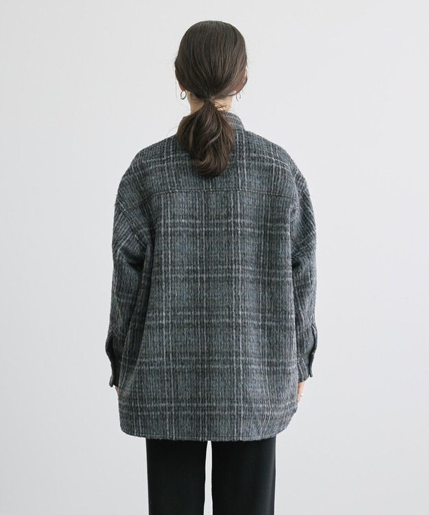 AMERICAN HOLIC シャギーＢＩＧＣＰＯ Charcoal Gray