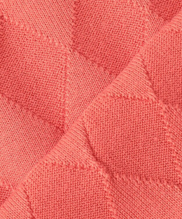 23区GOLF 嬉しいセット企画【ニット＋リバーシブルスカート】【WOMEN】 カラーニットアップ オレンジ系