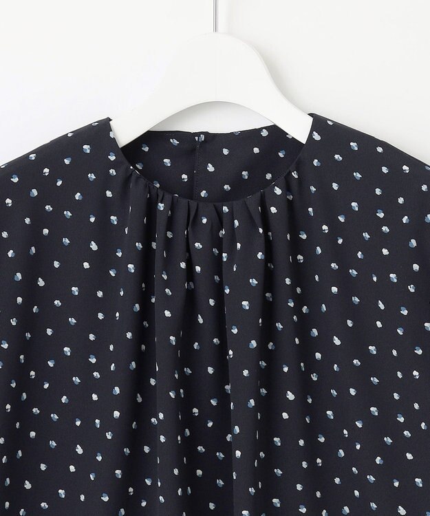 J.PRESS LADIES S ドット フラワープリント カットソー ネイビー系5