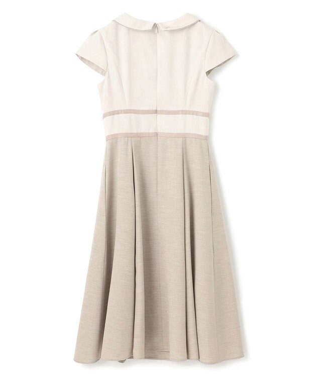 TOCCA 【洗える】BRIGHT LUMINOUS ドレス ベージュ系