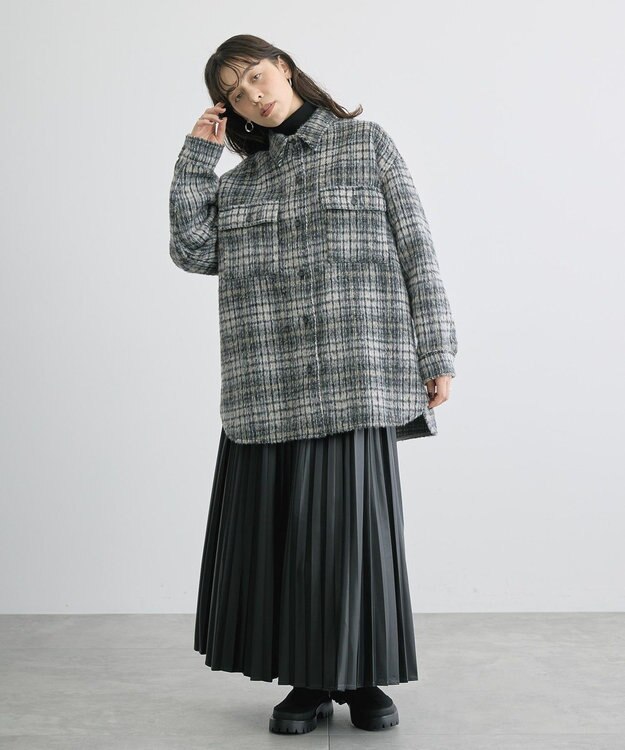 AMERICAN HOLIC シャギーＢＩＧＣＰＯ Ivory