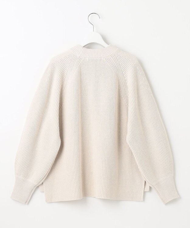 UNFILO 【洗える】スプリングコットンニット エクリュ