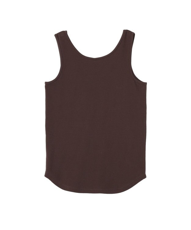 AMERICAN HOLIC Uネックタンクトップ Brown