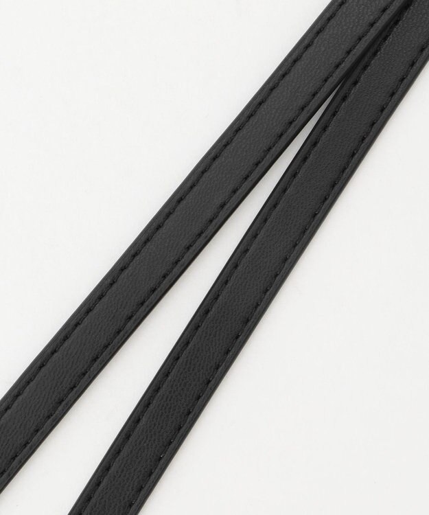 ANY SIS ビジューバックル ベルト ブラック系