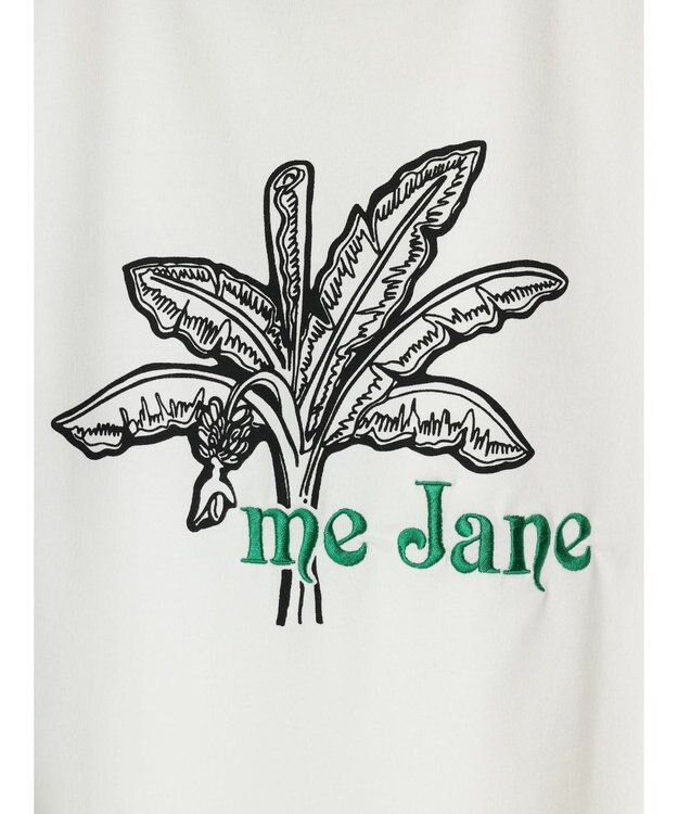 Green Parks ｍｅ　Ｊａｎｅ／バックプリントコンパクトＴシャツ White