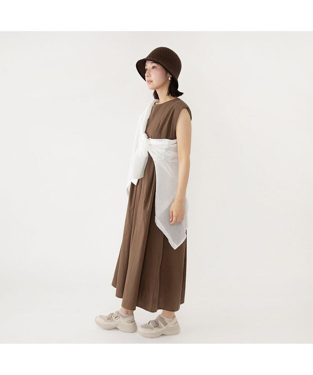 林八百吉商店 un chapeau  バイカラーサーモハット ブラウン